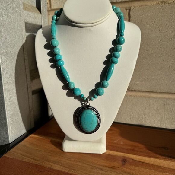 - LIVE SHOW STATEMENT NECKLACE ZUMA - Picture 7 of 10